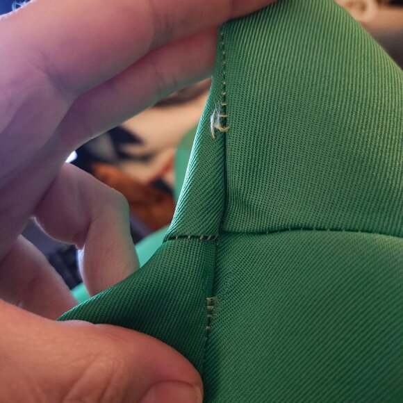 Vintage 1970's Minty Shamrock Green Wide Leg Pants by Whats-in-a-name - Picture 16 of 16